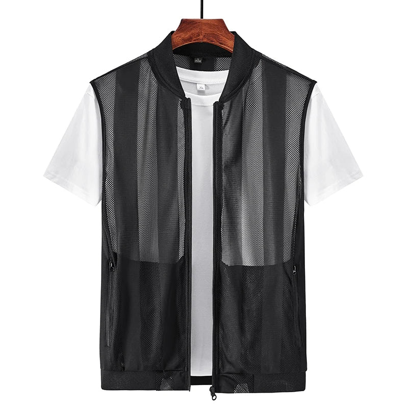 Mesh Hollow Outdoor Waistcoat
