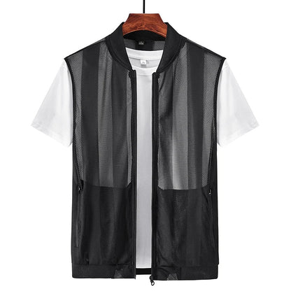 Mesh Hollow Outdoor Waistcoat