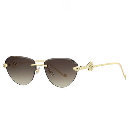 Elegant Metal Frame Sunglasses