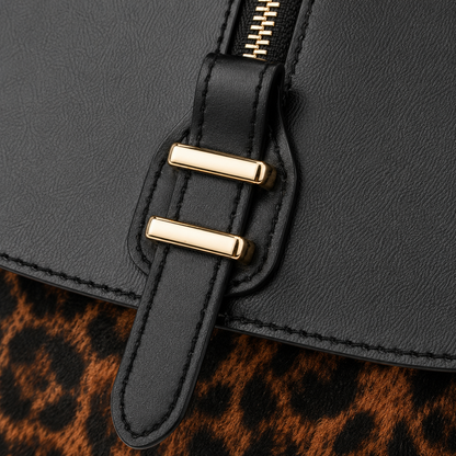 Women's Trendy Leopard Backpack