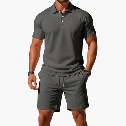 Summer Sporty Button-Up Top