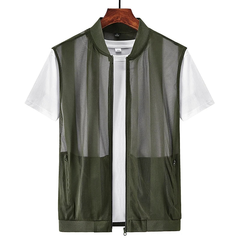 Mesh Hollow Outdoor Waistcoat