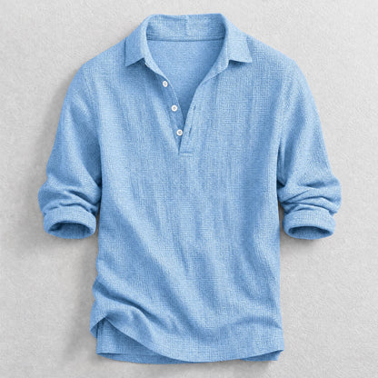 Long Sleeve Collared Pullover