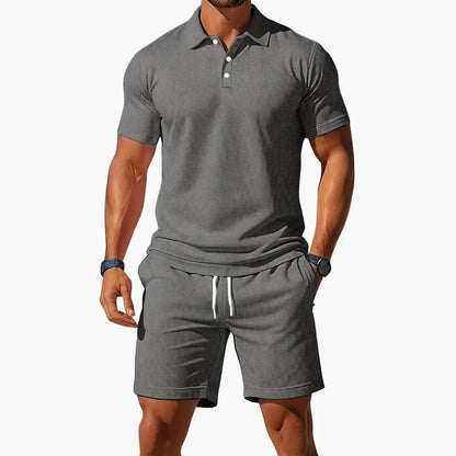 Summer Sporty Button-Up Top