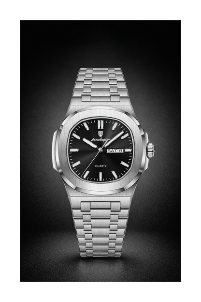 Poedagar Luxury Square Watch