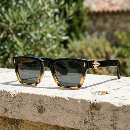 Vintage Gold Carved Eyewear