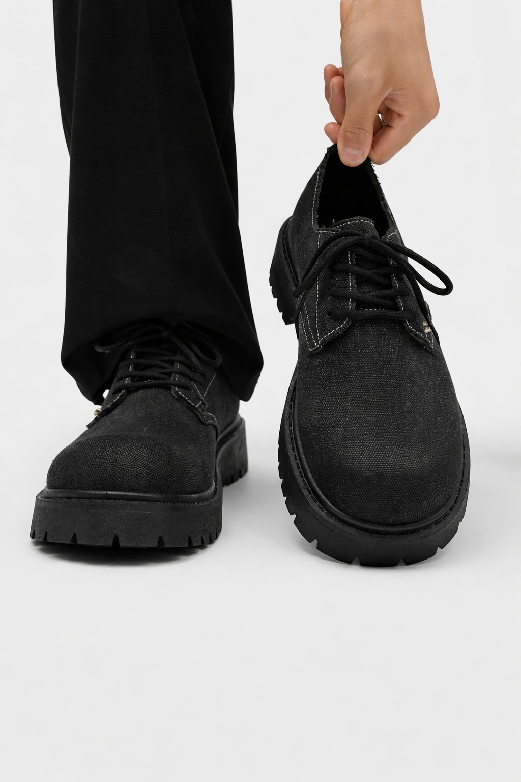 Chunky Style Derby Sneakers