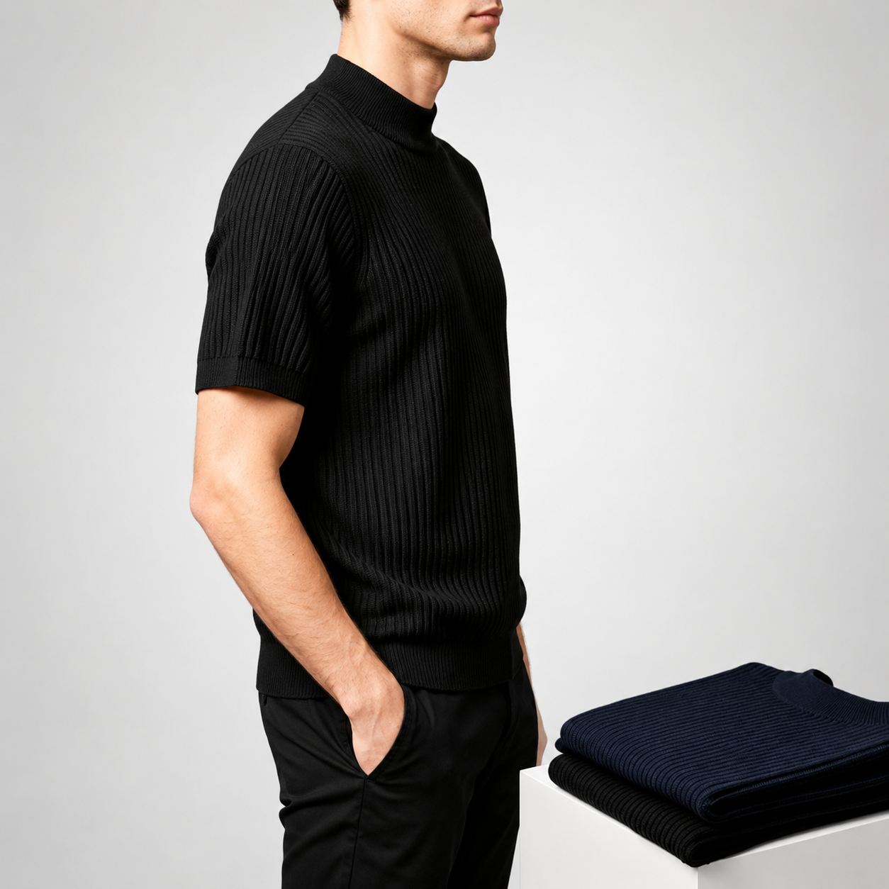 Slim Fit Casual Pullover