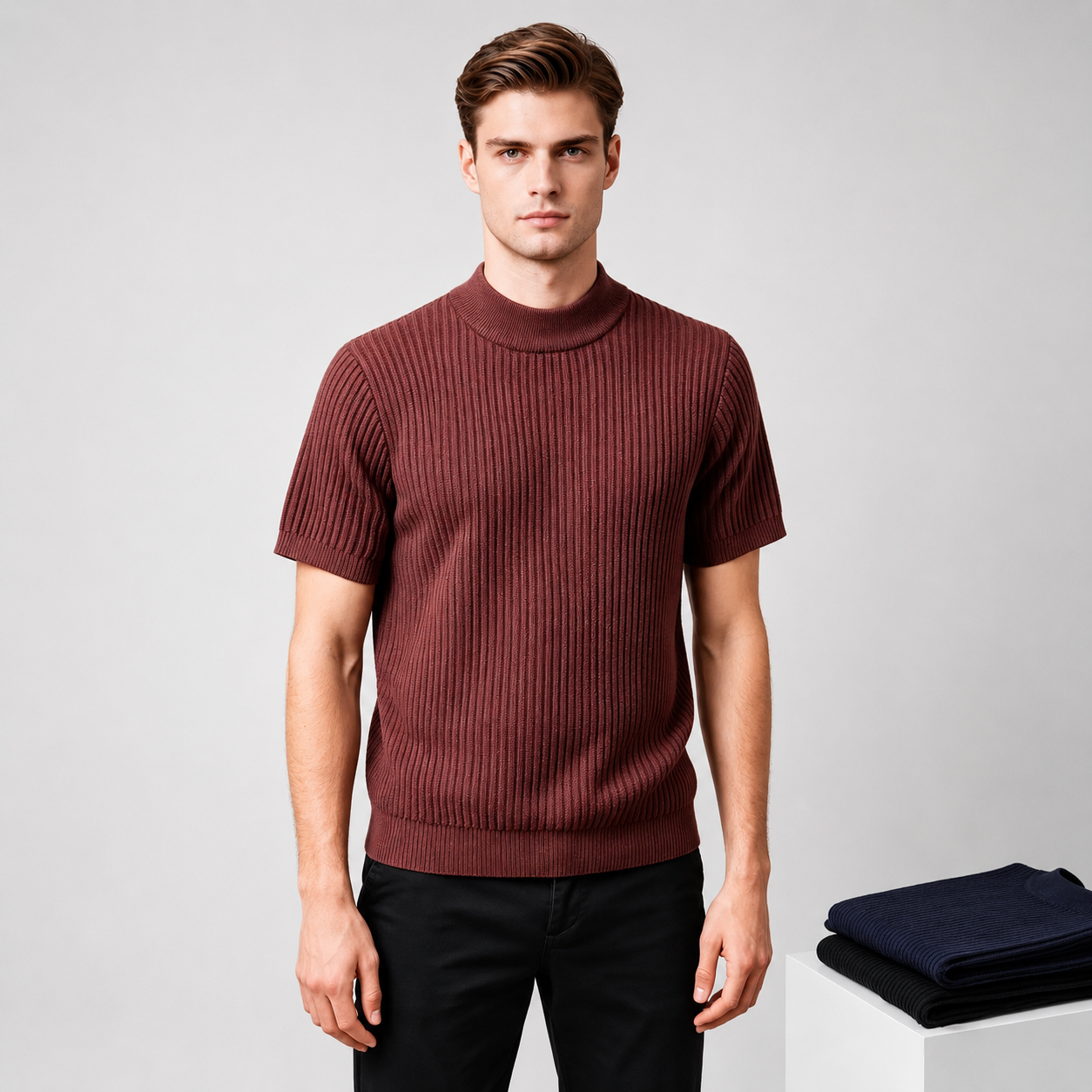 Slim Fit Casual Pullover