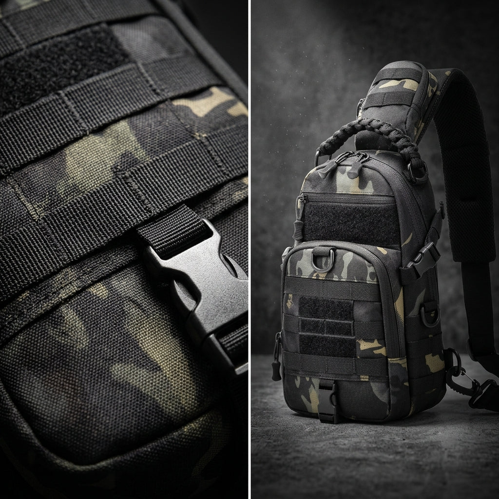 Camouflage Crossbody Chest Bag