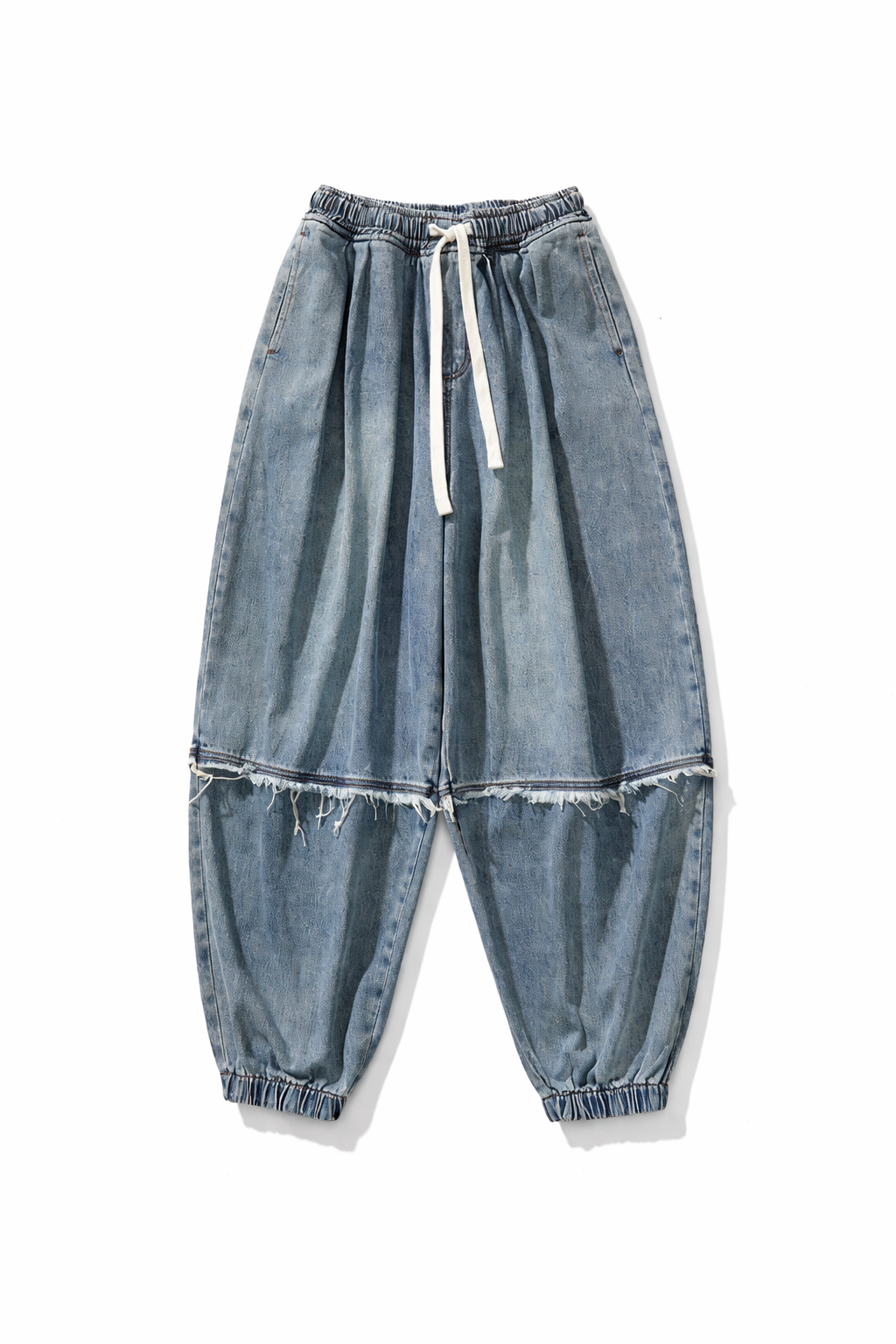 Loose Denim Harem Jeans