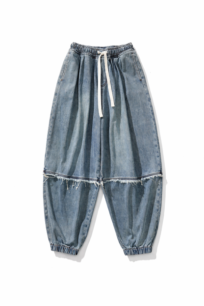 Loose Denim Harem Jeans