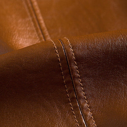 PU Leather Business Blazer