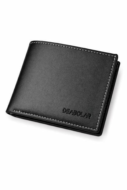 Slim PU Folding Leather Wallet