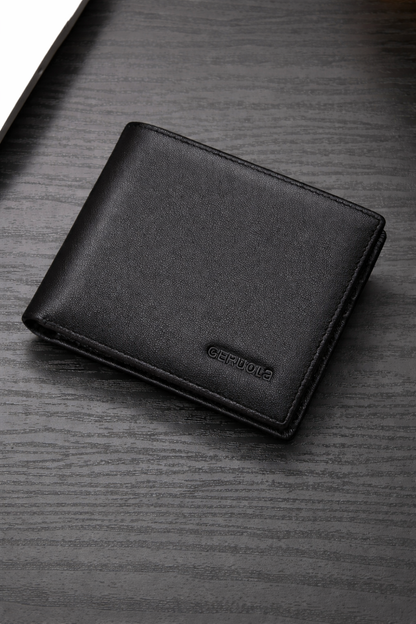 Genuine Leather Slim Wallet