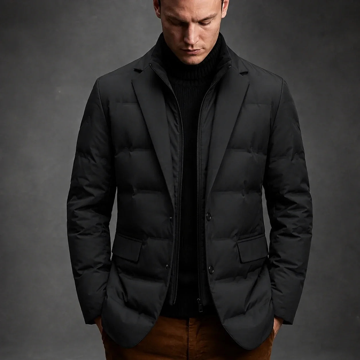 Collar Business Casual Outerwear