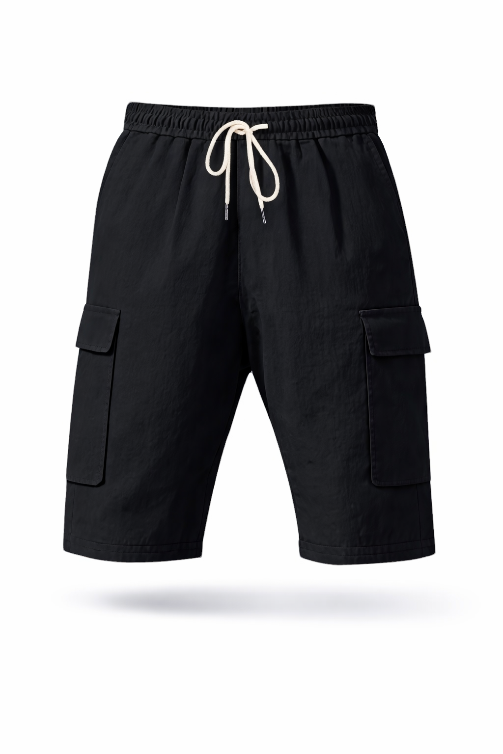 Linen Cargo Shorts