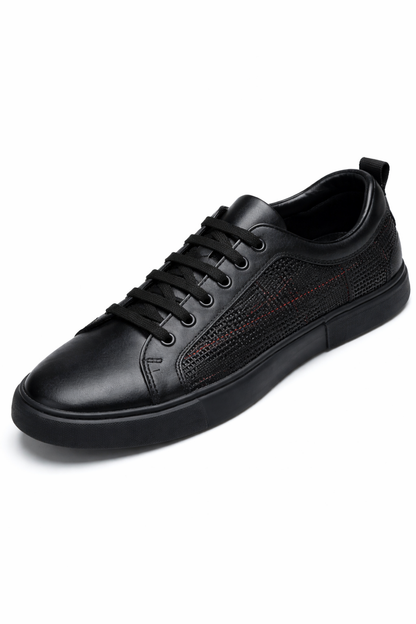Leather Skate Sneakers