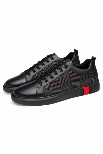 Leather Skate Sneakers