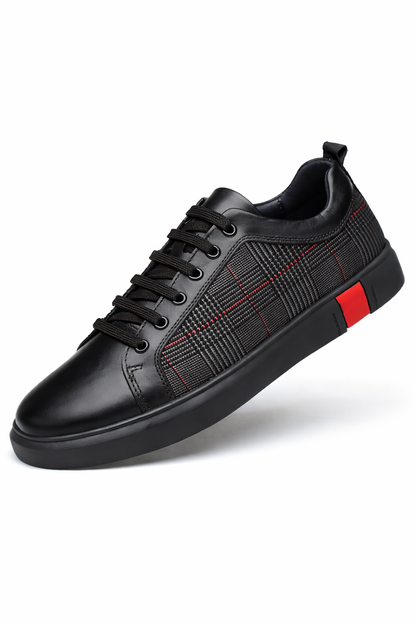 Leather Skate Sneakers