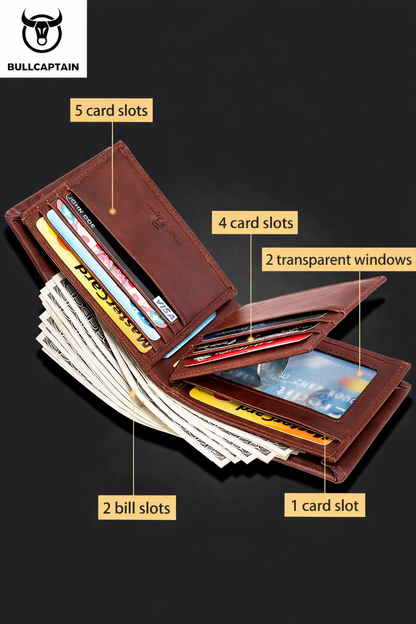 Genuine Leather Business Wallet