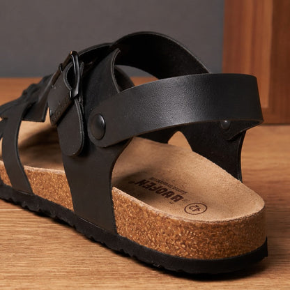 Plus Size Cork Sandals