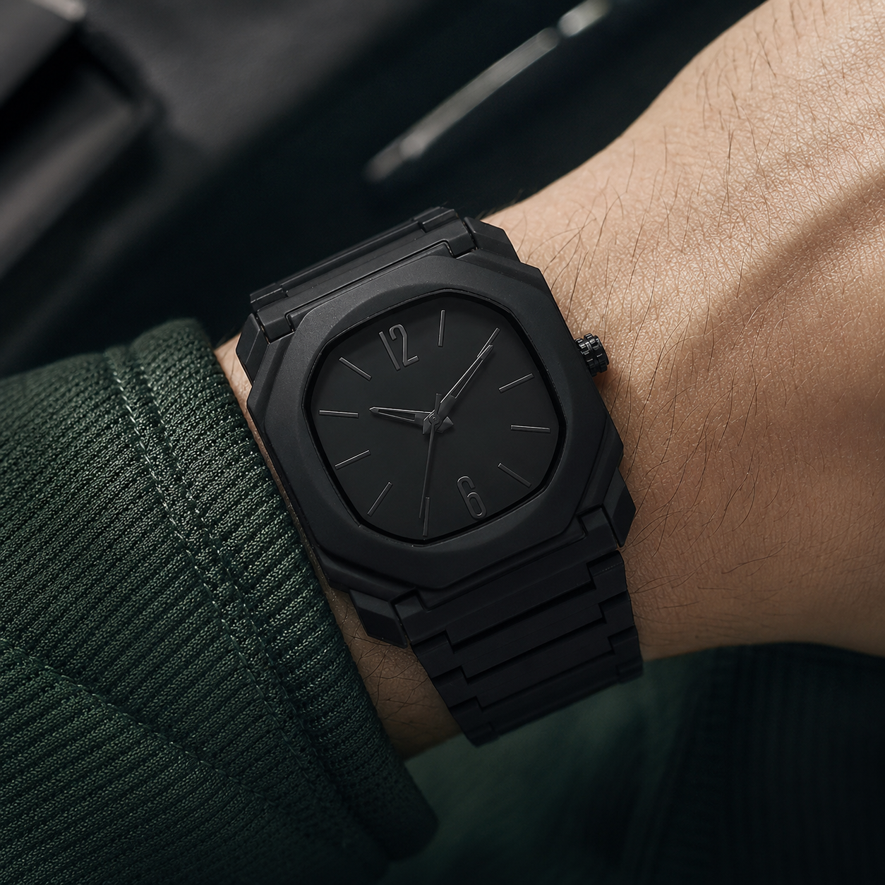 Men's Simple Square Watch