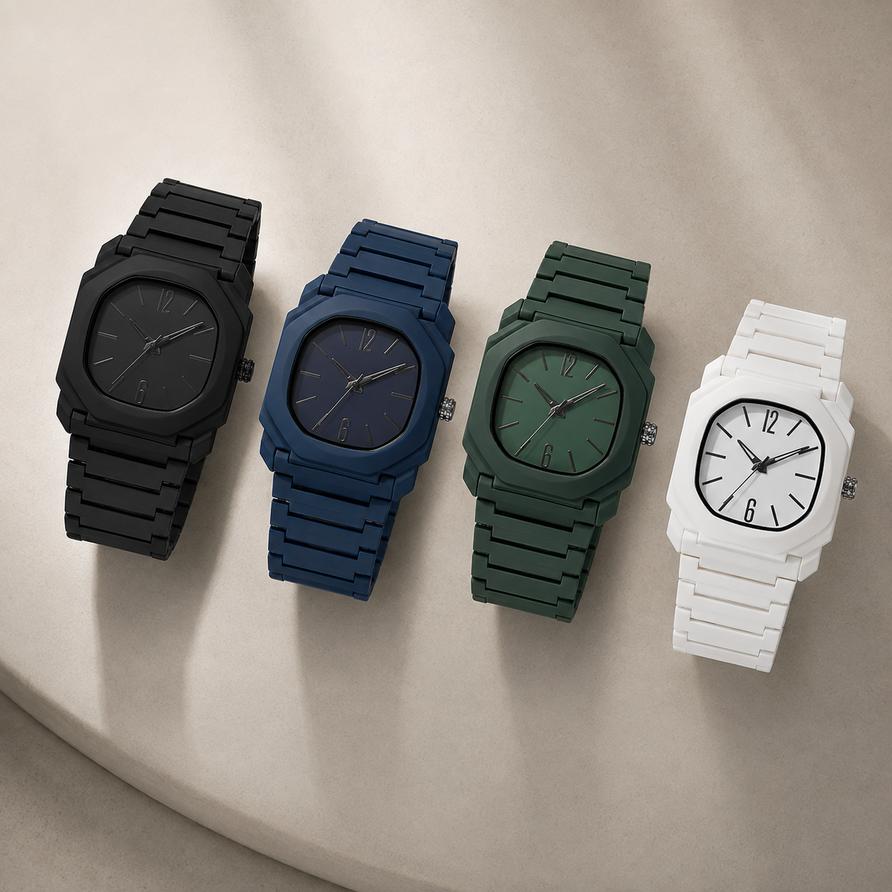 Men's Simple Square Watch