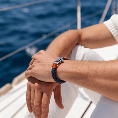 Nautical Wide Rope Bracelet