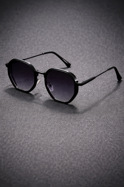 Retro Round Metal Sunglasses