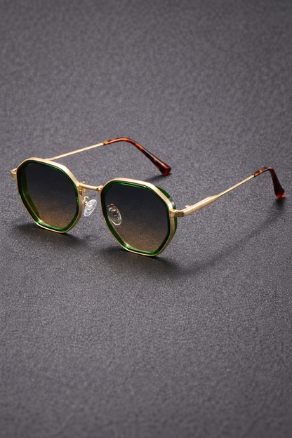 Retro Round Metal Sunglasses
