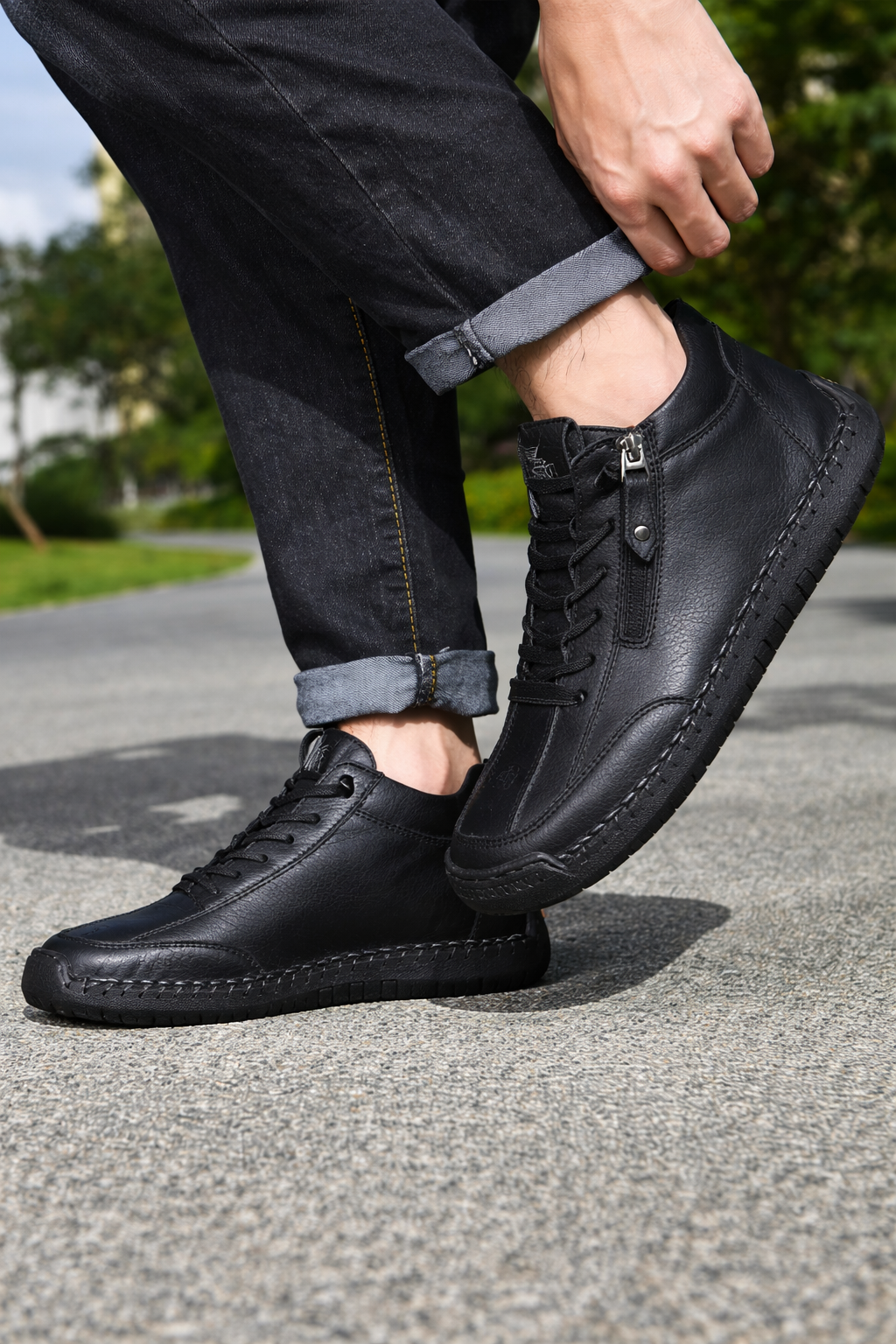 Leather Ankle Boots