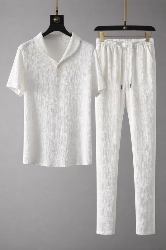 Business Casual Shirt & Trousers Set