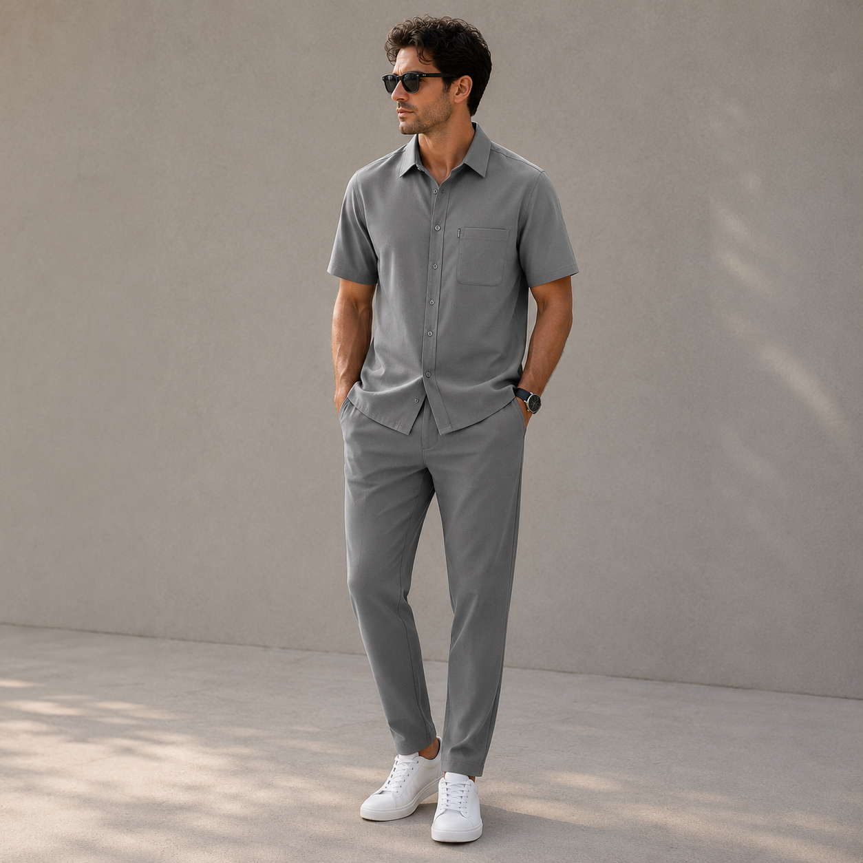Casual Short Sleeve Outfit