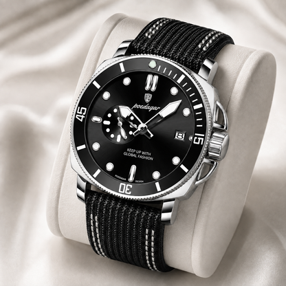 Nylon Leather Quartz Watch