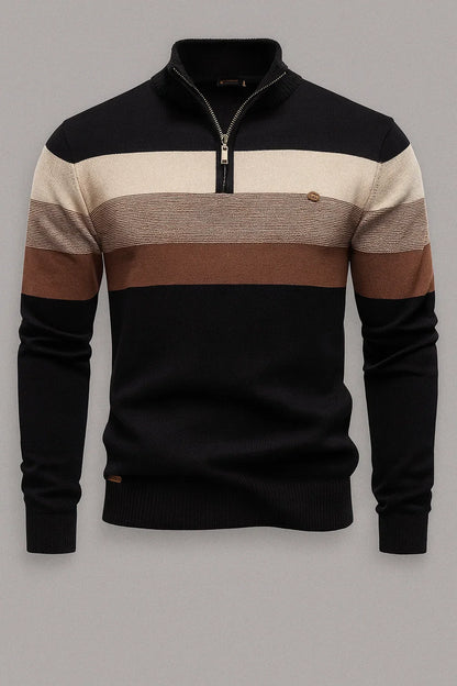 Belmont Cotton Zip Sweater