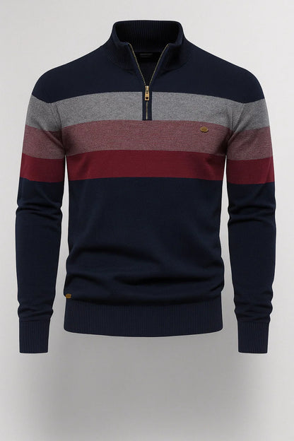 Belmont Cotton Zip Sweater