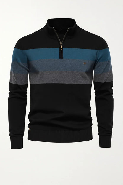 Belmont Cotton Zip Sweater
