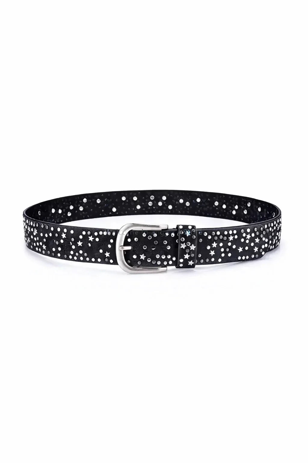 Vintage Star Rivet Leather Belt
