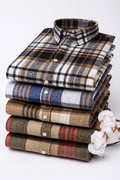Plaid Cotton Shirt