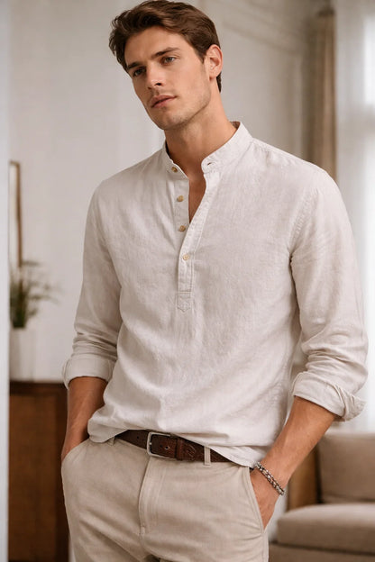 BreezeCore Linen Shirt