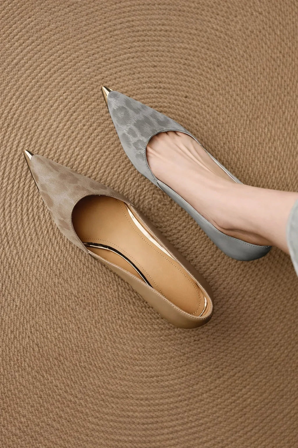 Leopard Luxe Heel Pumps