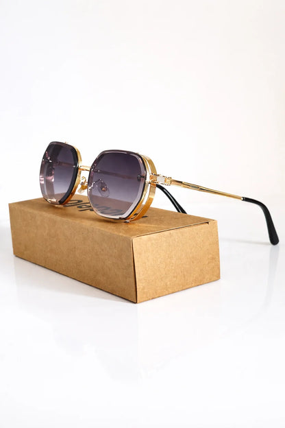 Steampunk Square Sunglasses