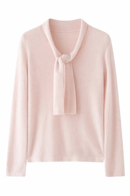 Ribbon Cashmere Sweater