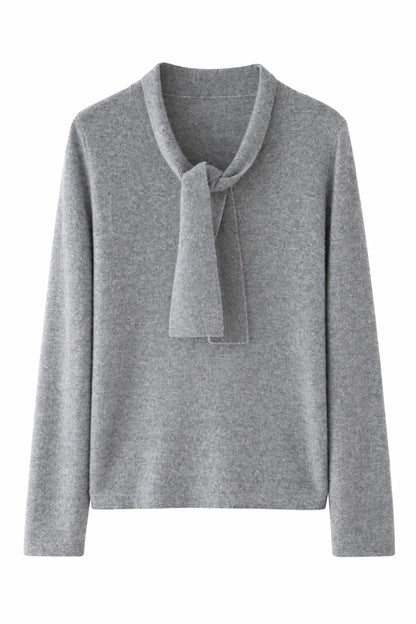 Ribbon Cashmere Sweater