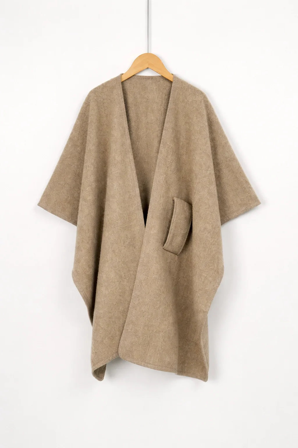 Elegant Knit Shawl Cape