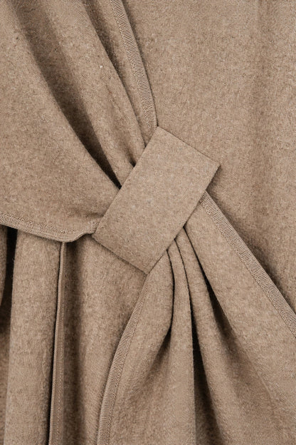 Elegant Knit Shawl Cape