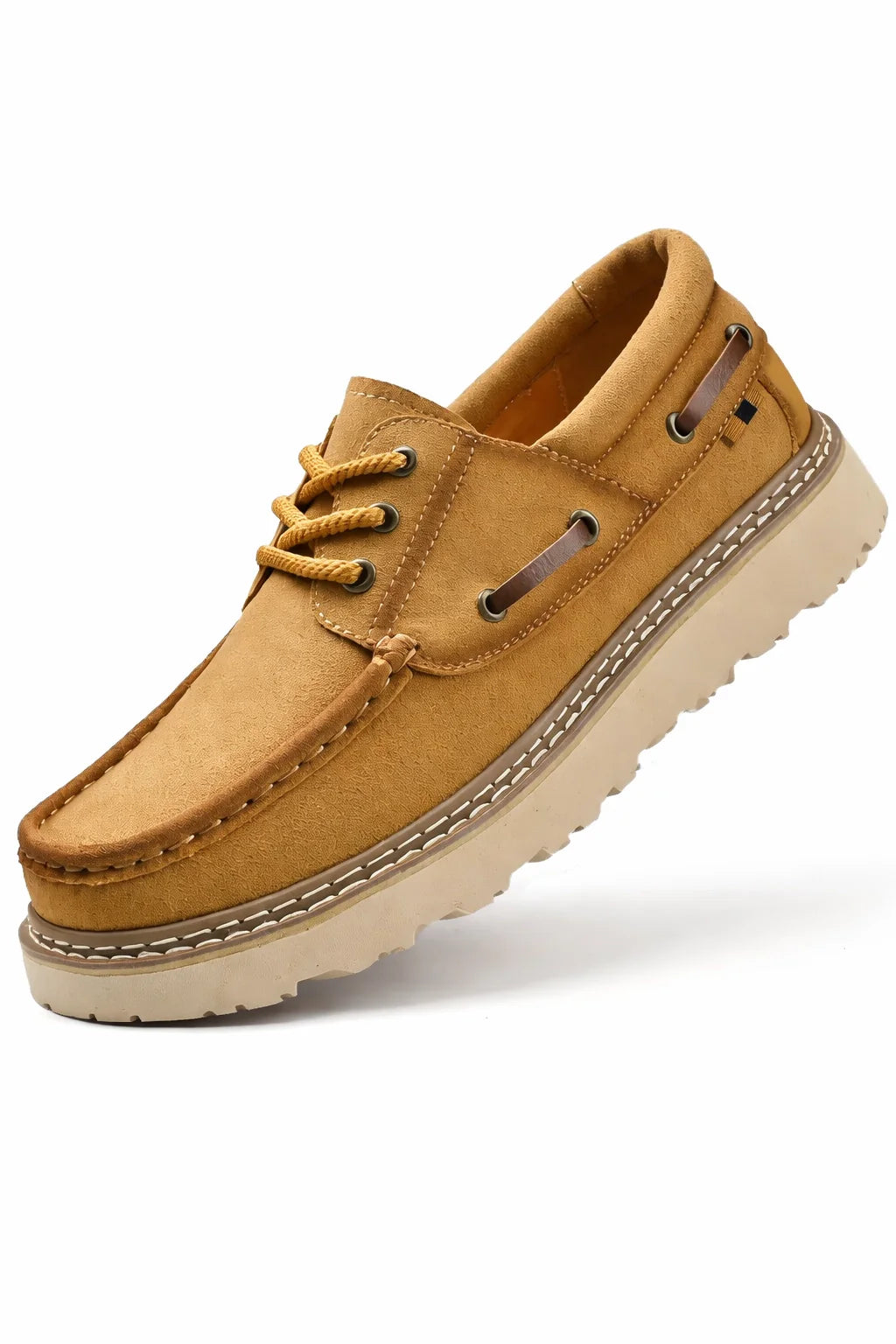 Refined Leather Moccasins