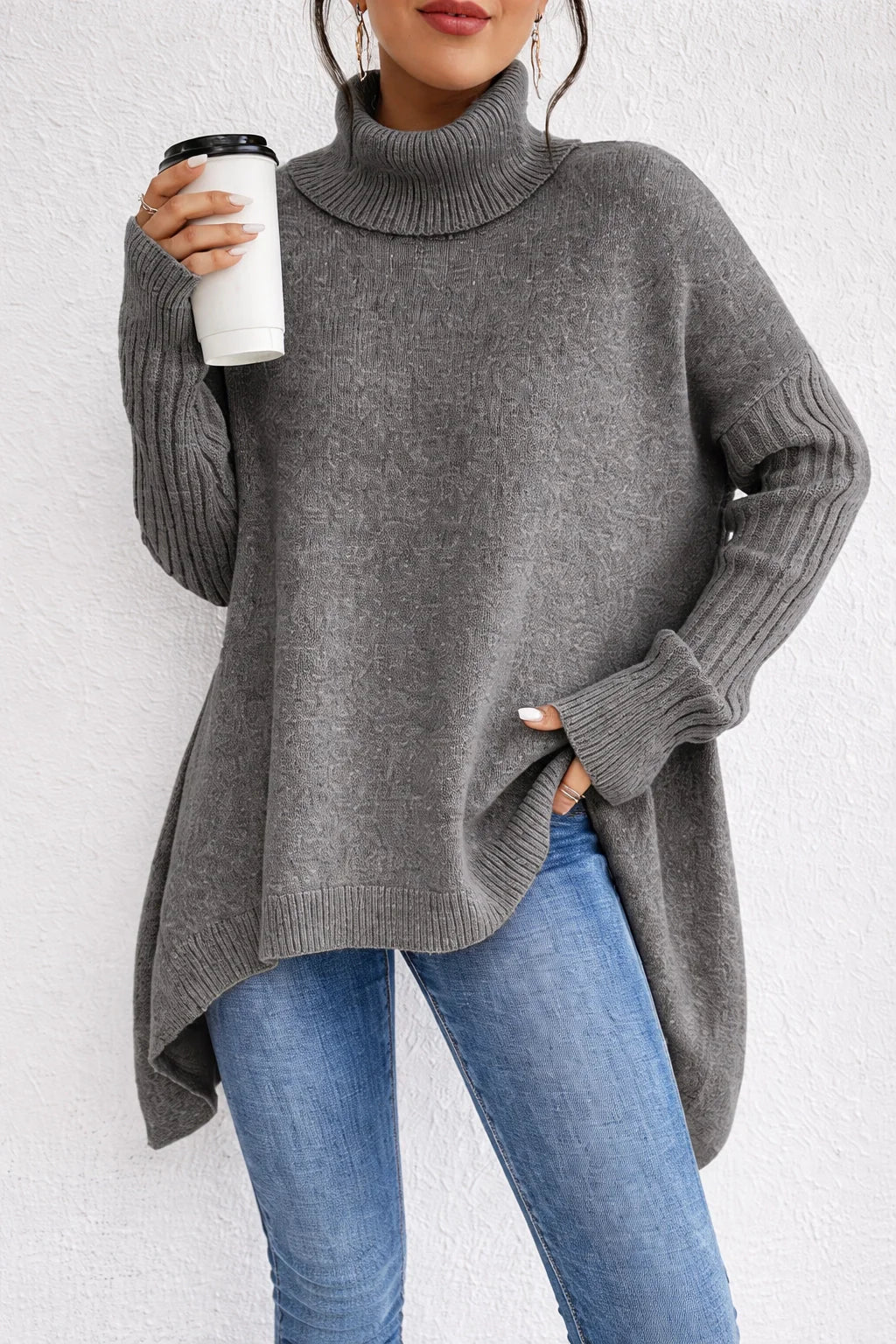 Essential Longline Sweater