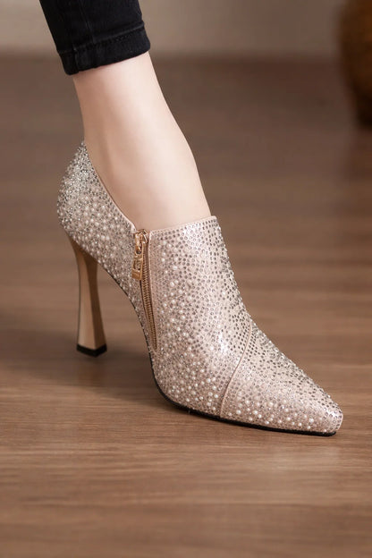 Celestia Crystal Pointed Pumps